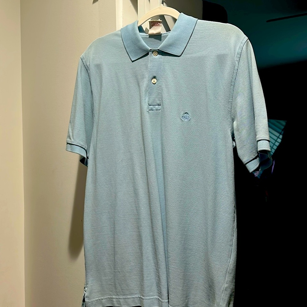 Brooks Brothers Baby Blue Polo